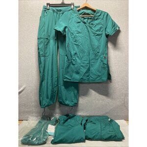 Cherokee Infinity Medical Scrub Set Womens 2 Sets + NWT Top. Green